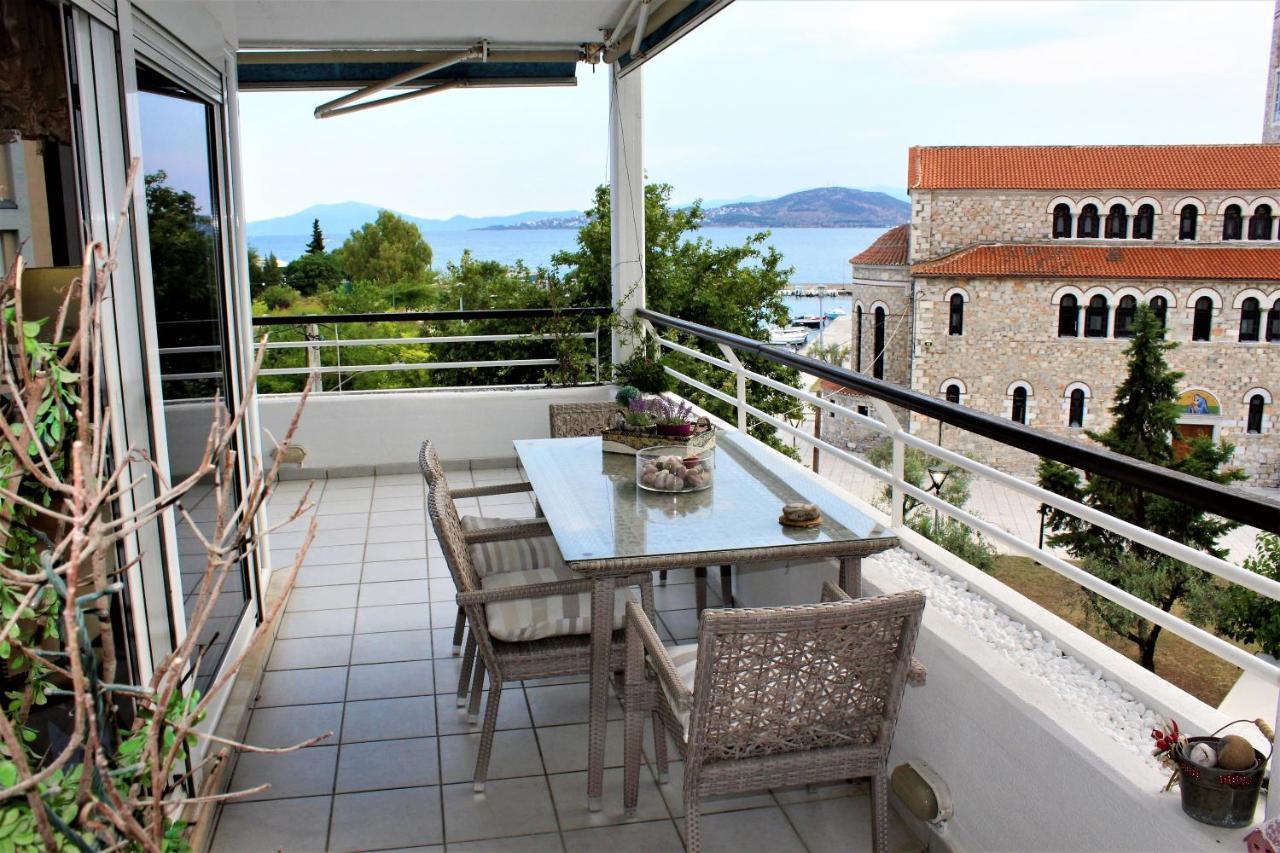 Luxury Sea View Apartment Volos Exterior photo