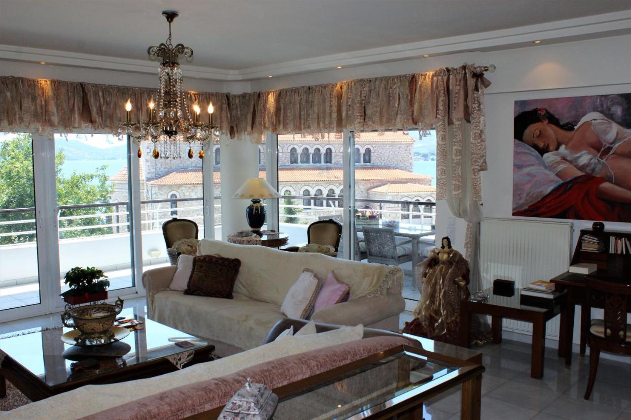 Luxury Sea View Apartment Volos Exterior photo